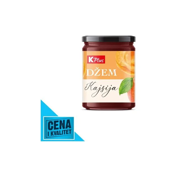 Džem kajsija 680g K Plus