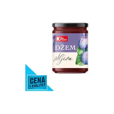 Džem šljiva 360g K Plus