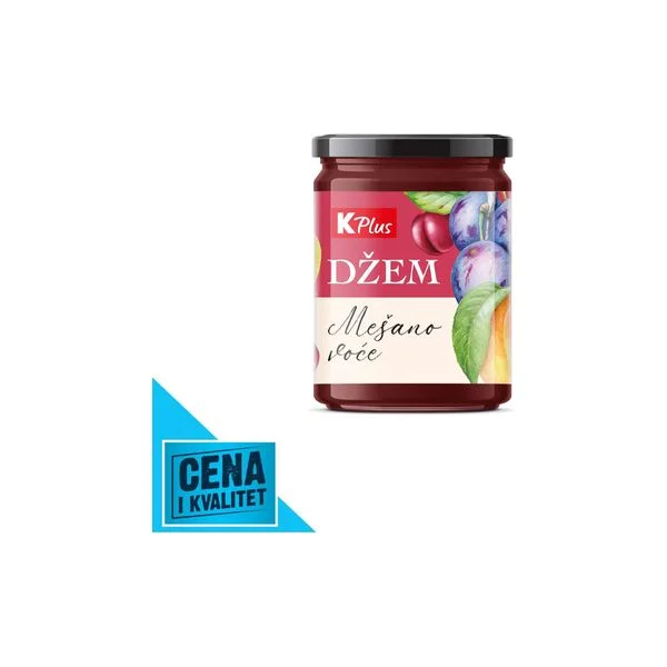 Džem od voćne mešavine 680g K Plus