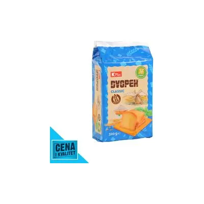 Dvopek classic 320g K Plus