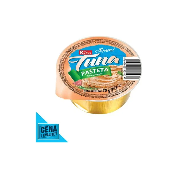 Pašteta od tune 75g K Plus
