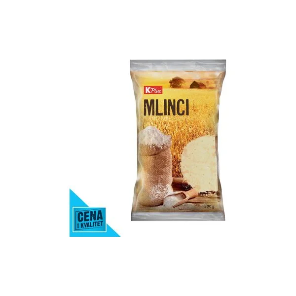 Testenina mlinci 250g K Plus