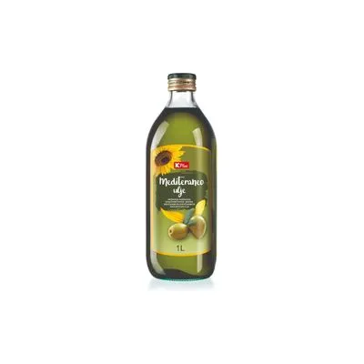 Ulje maslinovo suncokret 1l K Plus