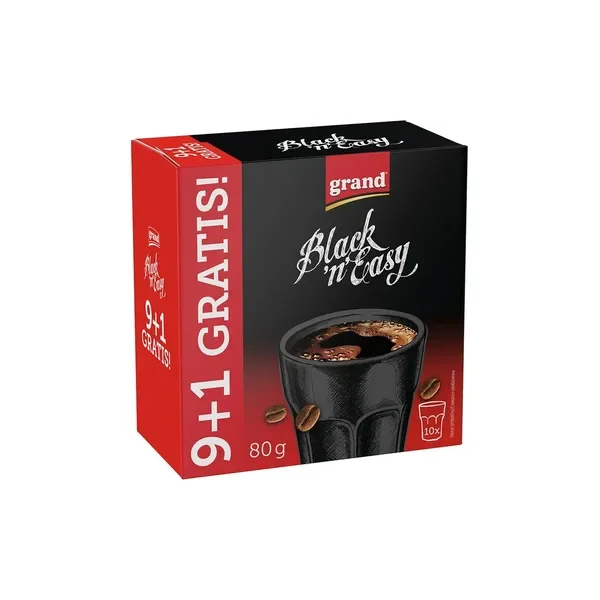 Kafa instant crna black&easy 8g 9+1 gratis
