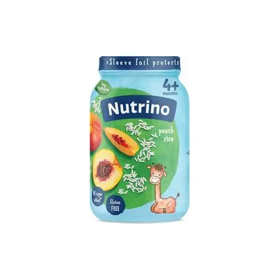 Nutrino pire od voća breskva i pirinač 190g