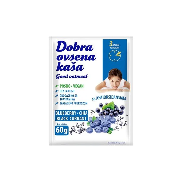 Ovsena kasa dobra cia,borovnica i c.ribizla 60g