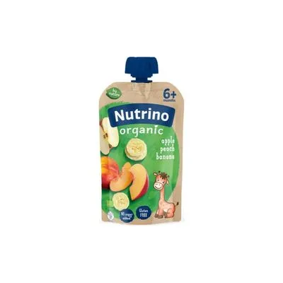 Pire od voća organic- jab. bre. i ban. 100g nutrino