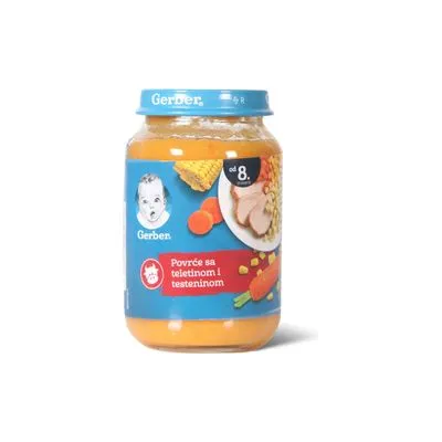 Kašica pov tel rezanci 190g Gerber