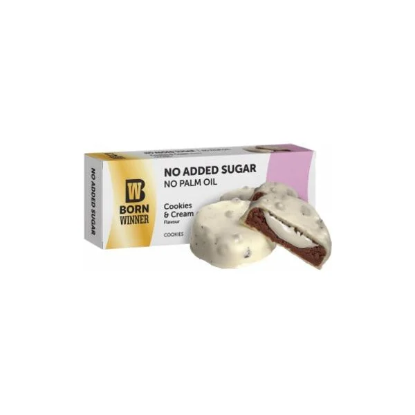 Keks bez šećera cookies&cream born winner 100g