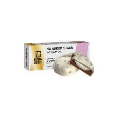 Keks bez šećera cookies&cream born winner 100g