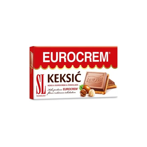 Keks Eurocrem keksić 145g sl