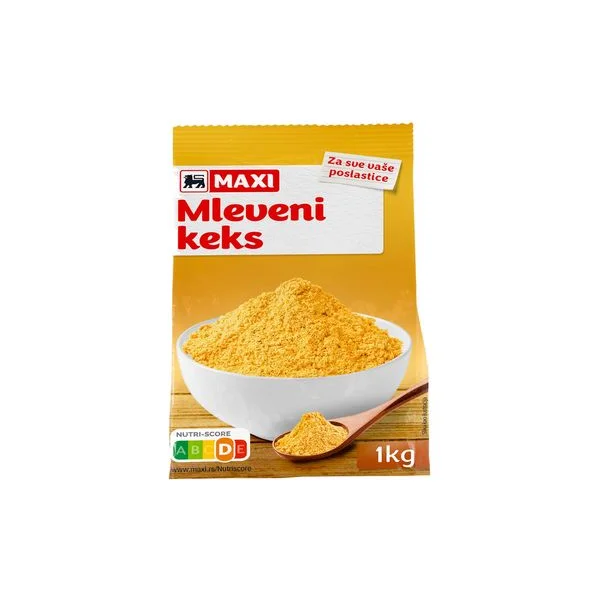 Keks Mleveni Maxi 1 Kg