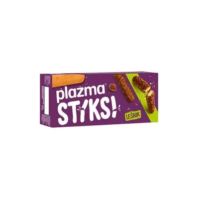 Plazma stiksi lešnik 125g bambi