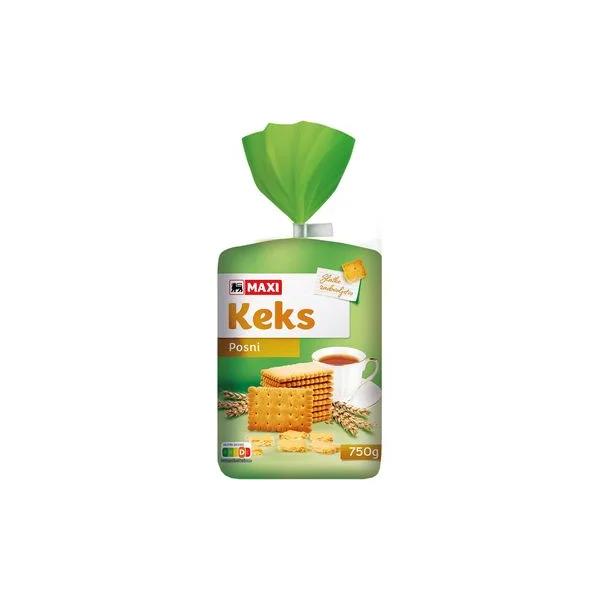 Keks posni Maxi 750g