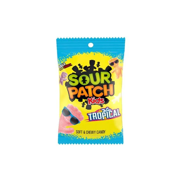 Bombone sour patch tropical 80gr