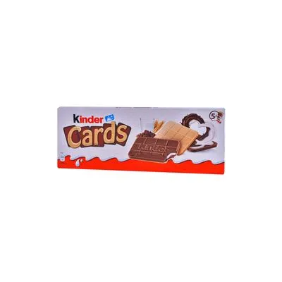 Keks kinder cards 128gr