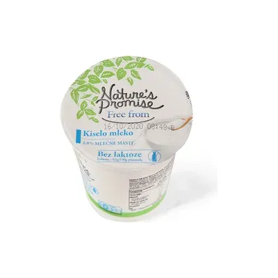 Kis. mleko bez lak. 2,8%mm 180g NP