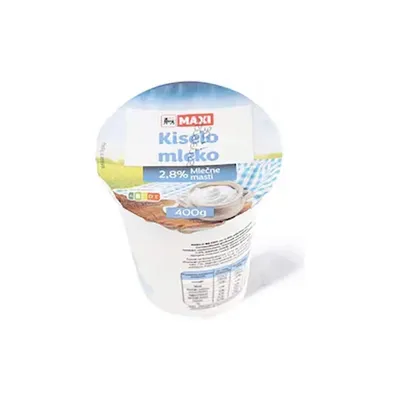 Kiselo mleko 2.8% mm Maxi 400g