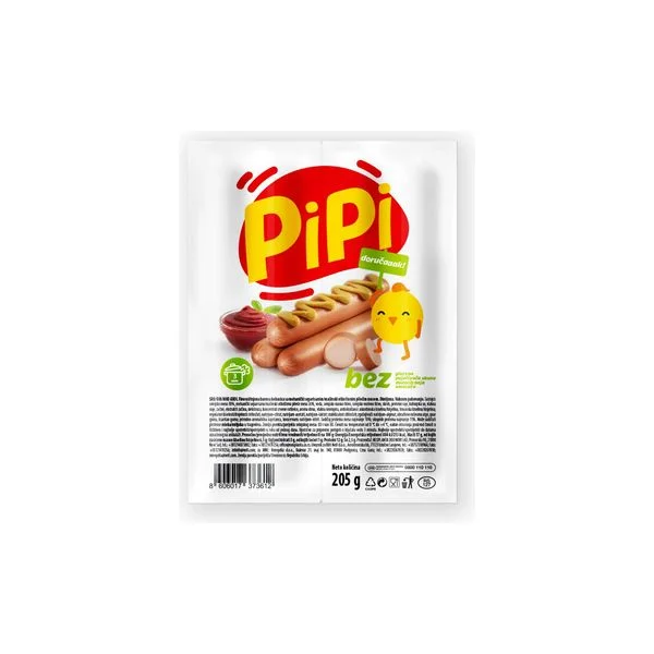Pipi pileća viršla 205g Neoplanta