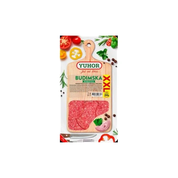 Kobasica budimska xxl slajs 200g yu