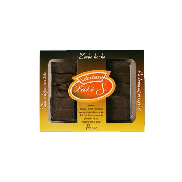 Kolaci domaci zerbo kocke 300gr Laki S