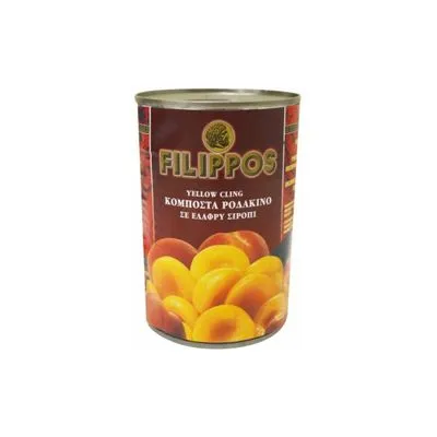 Kompot breskva Filippos 425ml lim.