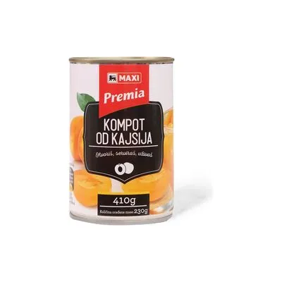 Kompot od kajsija Maxi 410g