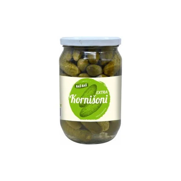 Kornišoni 3-6cm baš baš 680g