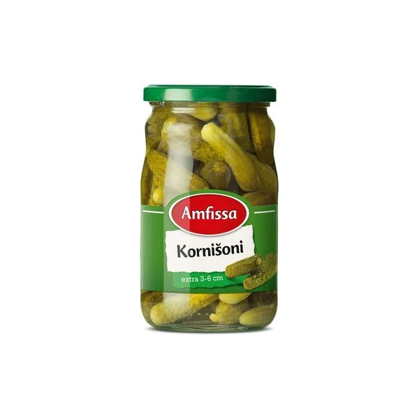 Kornišoni extra 3-6 680g amfissa
