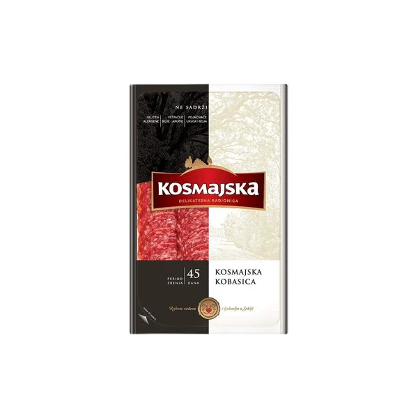 Kosmajska kobasica 80gr Delikos