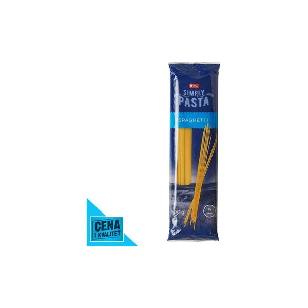 Testenina spaghetti 500g K Plus