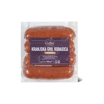Kranjska gril kob.sa sirom Excellent240g