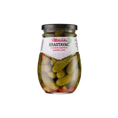 Krastavci sa medom i paprikom vitaminka 540g