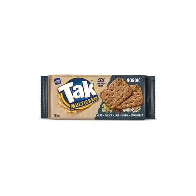 Tak kreker multigrain nordic 125g jaffa
