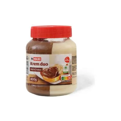 Krem duo mlecni i kakao Maxi 400g