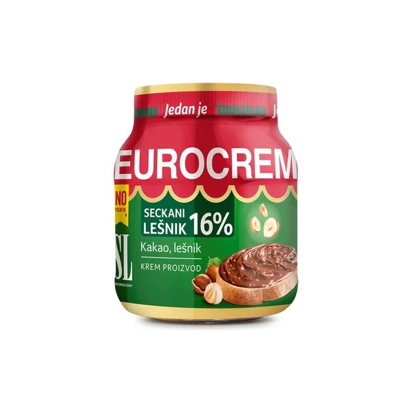 Eurokrem sa seckan lešnikom 350g sl