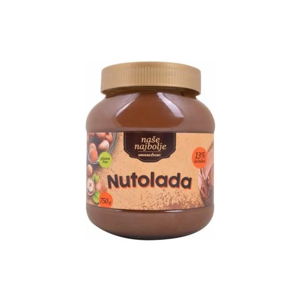 Krem nutolada Naše najbolje 750g