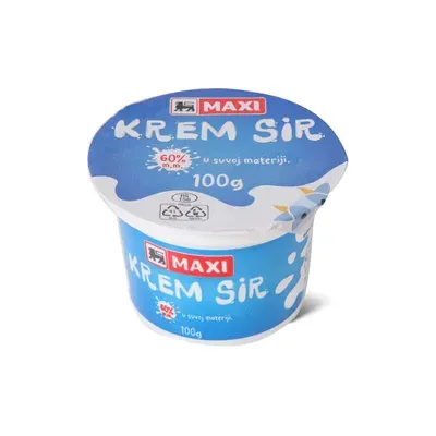 Krem sir classic 60% mm Maxi 100g
