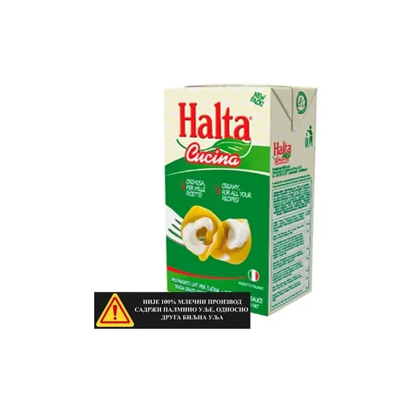 Biljni krem za kuvanje halta cucina 1l