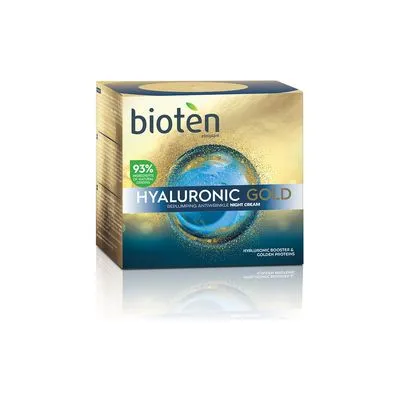 Krema za lice noćna hyaluron gold Bioten 50ml