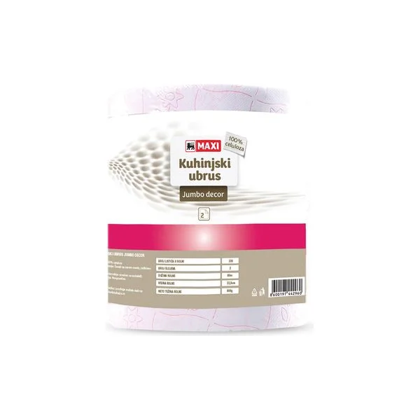 Kuhinjski ubrus u boji Jumbo Maxi 1/1