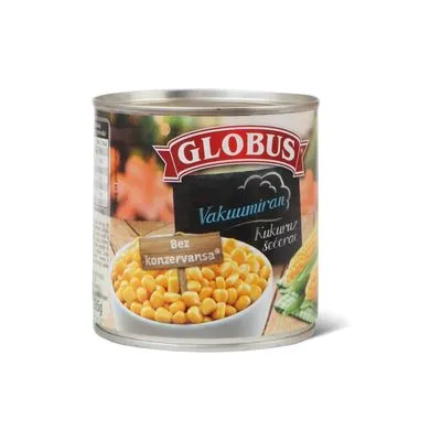 Kukuruz slatki 340 gr globus