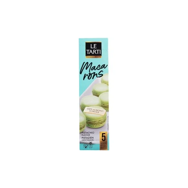 Makarons pistaci 60g Le Tarti