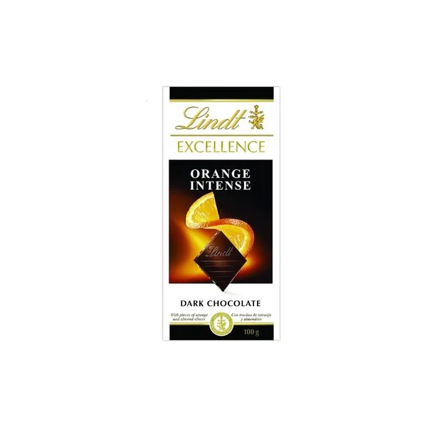 Cokolada excellence dark orange 100gr lindt