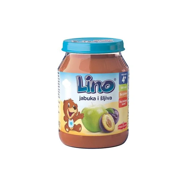 Kašica lino voćna jabuka-šljiva 190g podravka