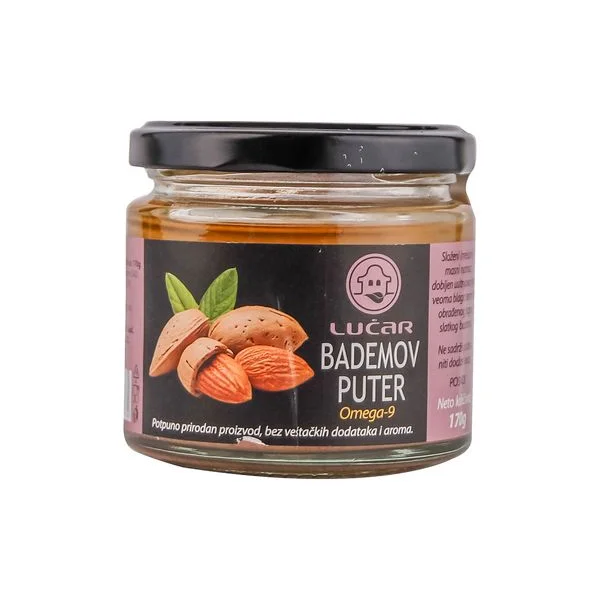 Puter od badema 170g Lucar