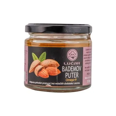 Puter od badema 170g Lucar