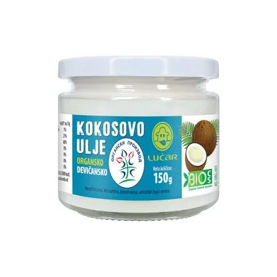 Ulje kokosovo organsko devičansko Lučar 150g