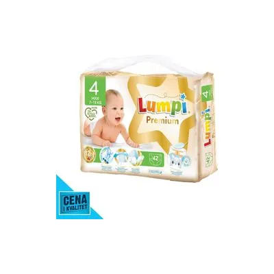 Pelene prem maxi 4 7-14kg 42/1 lump