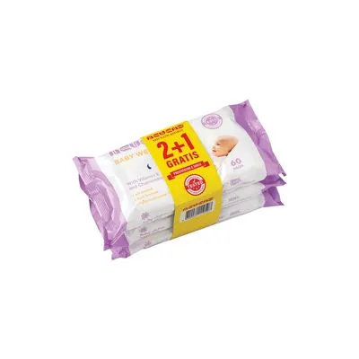 Nevena baby vlažne maramice 60/1 2+1 gratis